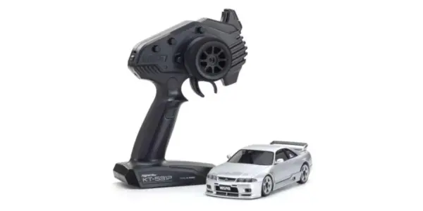 Kyosho Mini-Z Awd Nissan Skyline Gt-R R33 Nismo Silver (Ma020n-L)