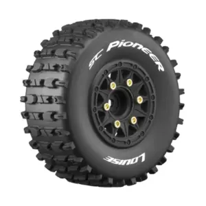 Louise Rc Sc-Pioneer 1/10 Tyre /Black Rim Hex 12,14,17mm – view 2