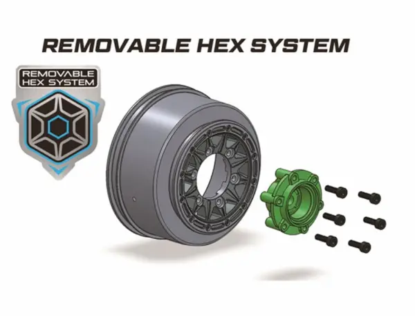 Louise Rc Sc-Rocket 1/10 Soft Removable Hex 12,14,17mm – view 4