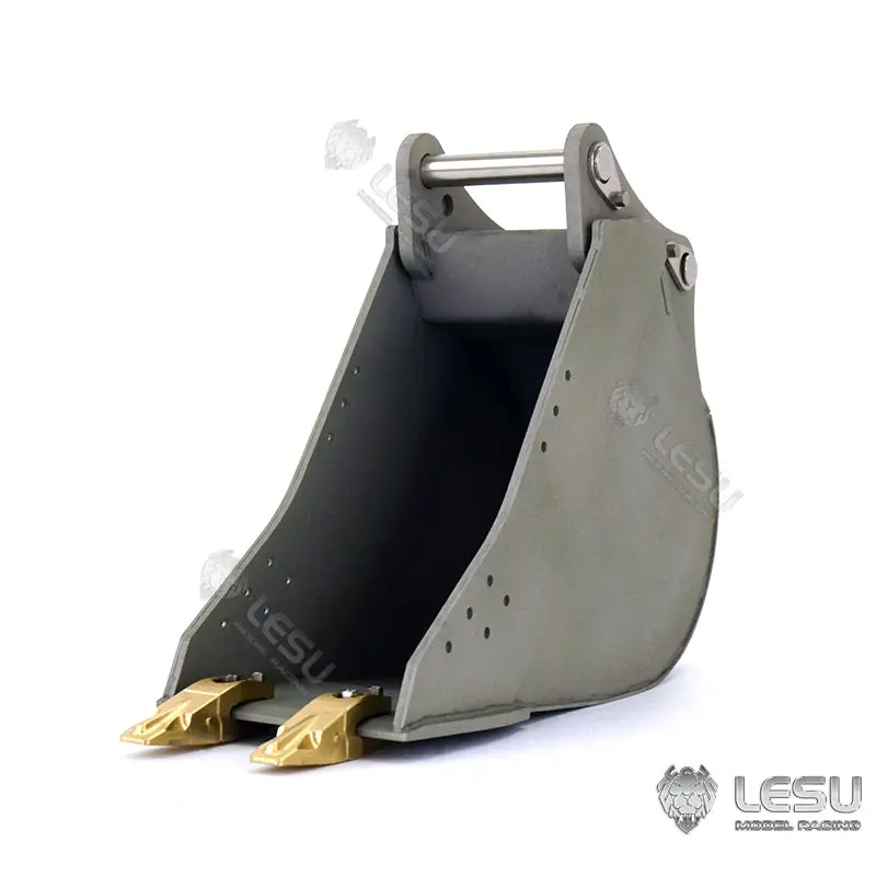 1/14 LESU RC Metal Hydraulic Aoue ET30H Wheeled Excavator Model Pump Cabin Sticker Display Grapple Ripper Bucket Scraper Compactor