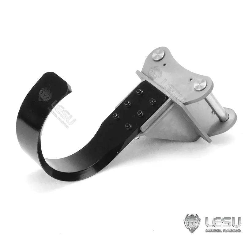 1/14 LESU RC Metal Hydraulic Aoue ET30H Wheeled Excavator Model Pump Cabin Sticker Display Grapple Ripper Bucket Scraper Compactor
