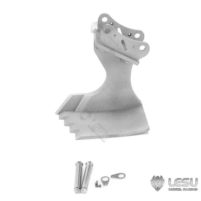 1/14 LESU RC Metal Hydraulic Aoue ET30H Wheeled Excavator Model Pump Cabin Sticker Display Grapple Ripper Bucket Scraper Compactor