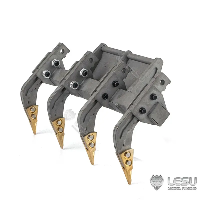 LESU 1/14 Metal RC Loader Aoue-LT5H Hydraulic Wheeled Skid-Steer Construction Vehicle Model Light Sound DIY Wheels Hubs fork Bucket Gripper Ripper Scarifier Shovel Clamp