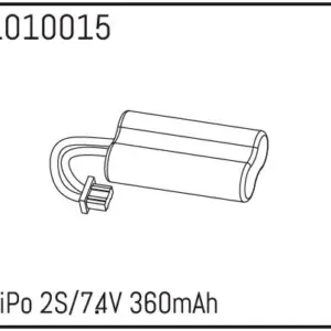 LiPo 2S/7.4V 360mAh