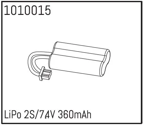 LiPo 2S/7.4V 360mAh