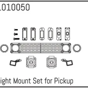 Light Mount Set for Pickup