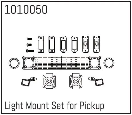 Light Mount Set for Pickup