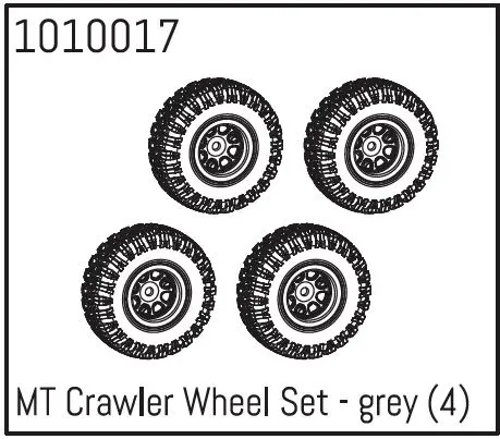 MT Crawler Wheel Set - grey (4)