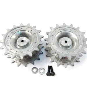 Mato 1/16 RC Soviet KV-1 Radio Controlled RTR Tank Model Metal Sprocket Idler Driving Wheels MT013