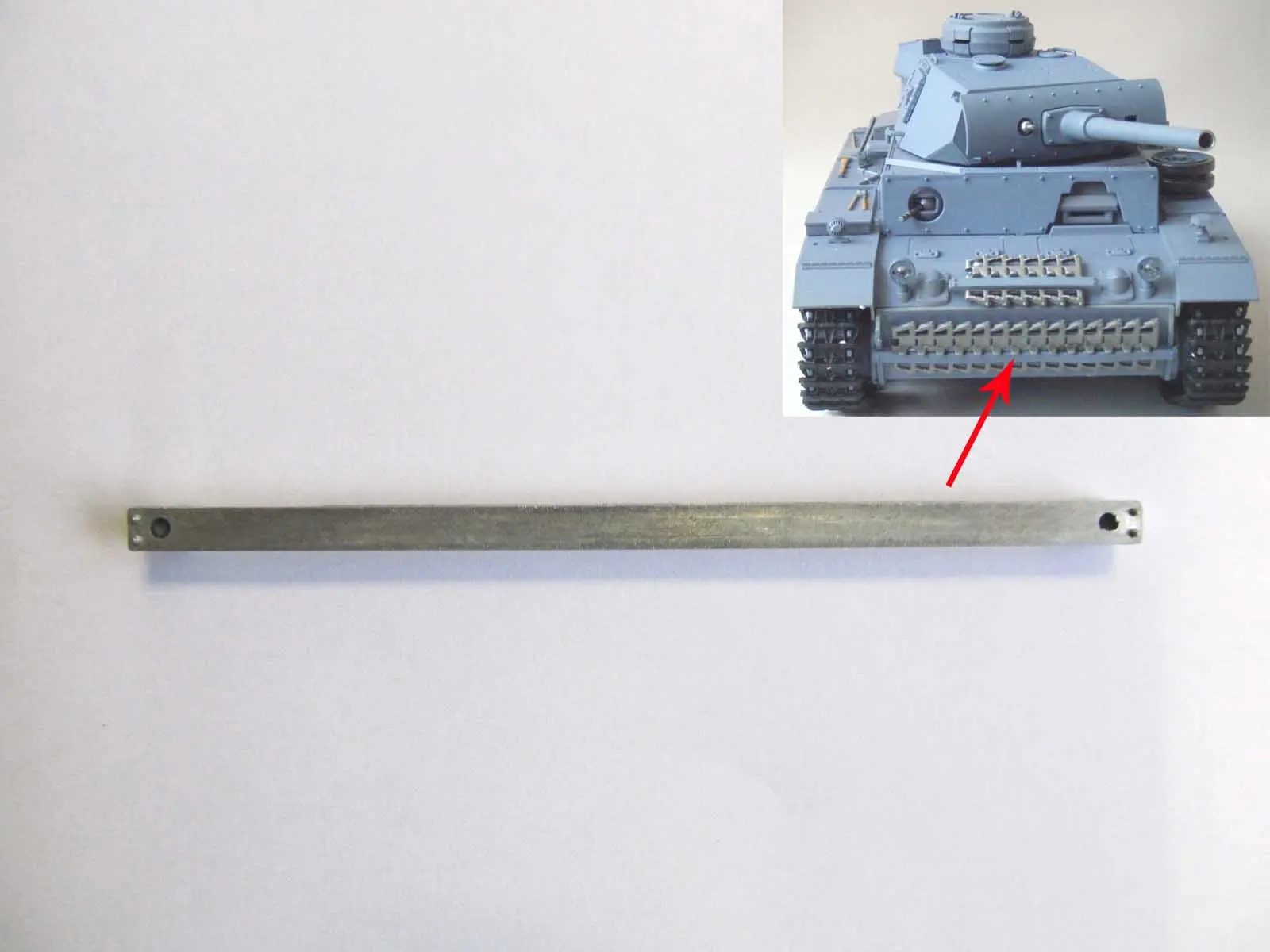 Mato 1/16 Radio Controlld RTR Tank German Panzer III Metal Air Intake Box Machine Gun Exhaust Lifting Jack Tracks Tensioners Part