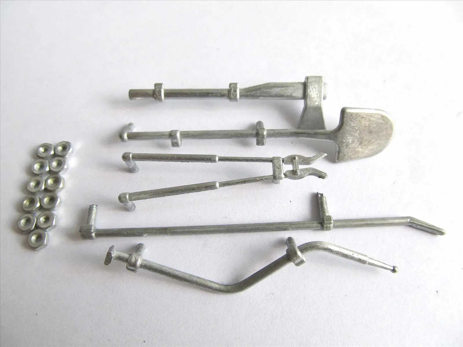 Mato 1/16 Radio Controlld RTR Tank German Panzer III Metal Air Intake Box Machine Gun Exhaust Lifting Jack Tracks Tensioners Part