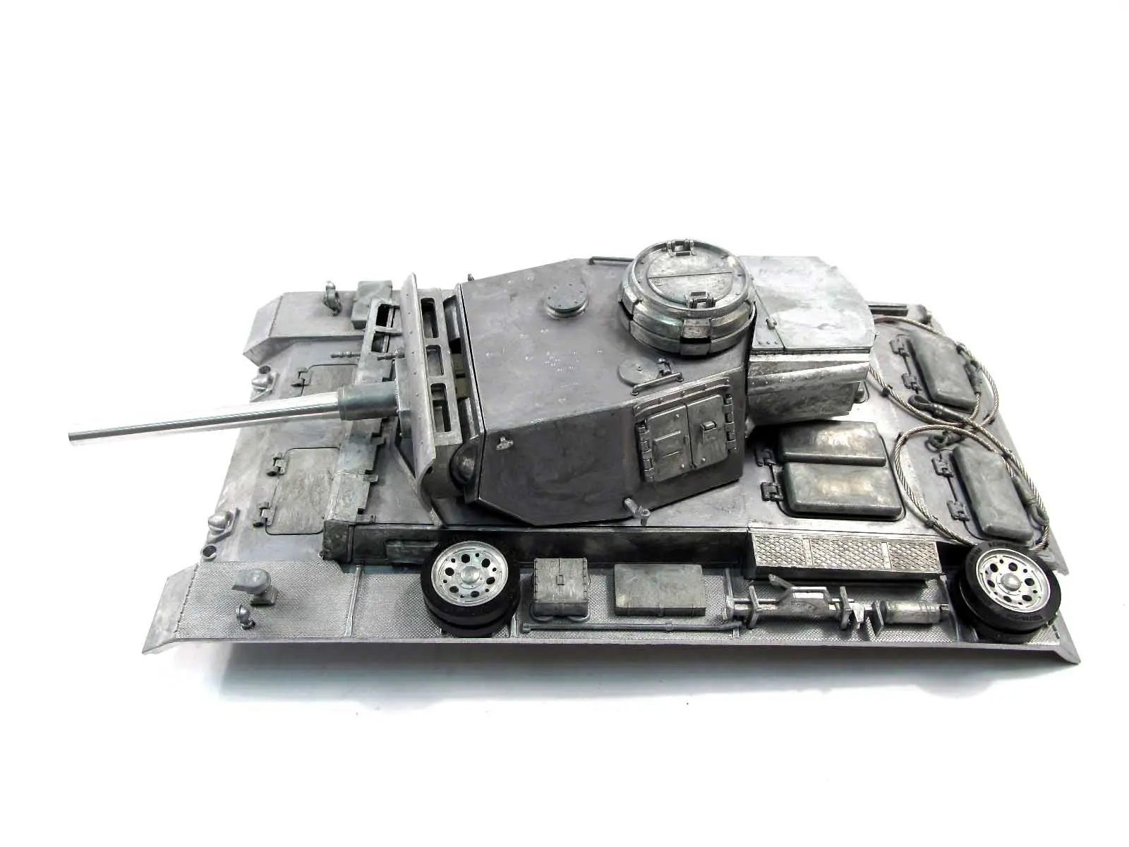Mato 1/16 Metal Accessory BB Shooting Upper Hull Smoke Launcher Handrail Radio Controlled RTR Tank German Panzer III