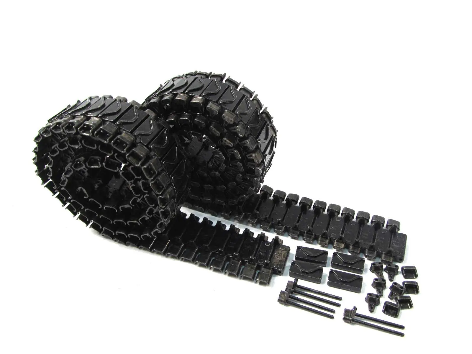 Mato 1/16 Sherman Radio Controlled Tank Metal Barrel Gun Mount Differential Cover Sprockets Idlers Tracks W/ Duckbills Spare Parts