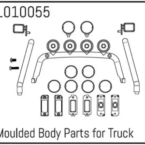Moulded Body Parts for Power Wagon