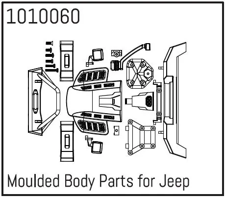 Moulded Body Parts for Wrangler
