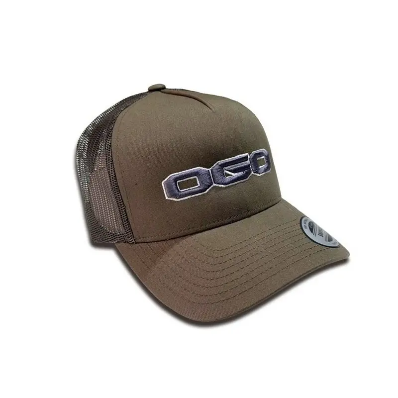OFFICIAL OGO CLASSIC HAT Green/Silver OGO logo