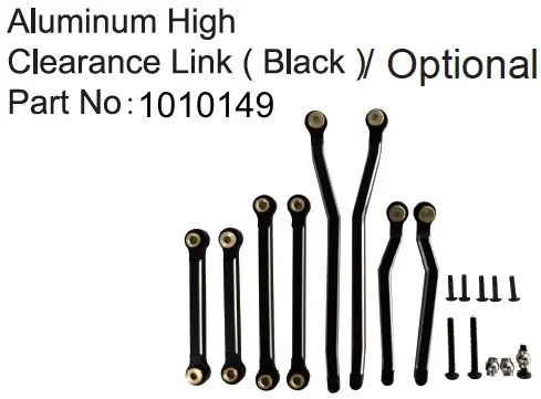 Optional Alu. HC Links - PRO/EVO 1:18