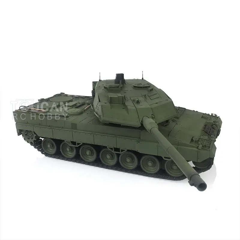 2.4Ghz 1/16 Heng Long TK7.0 Leopard2A6 RTR Remote Controller RC Tank 3889 W/ 360Degrees Rotating Turret Infrared Receiver Smoke Unit