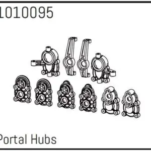 Portal Hub Set - PRO Crawler 1:18
