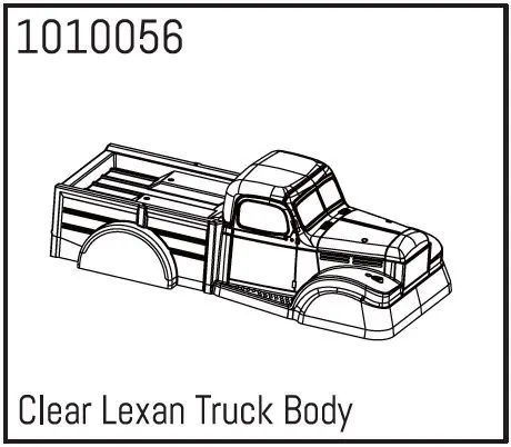 Power Wagon PC Body (unpainted) - PRO/EVO 1:18