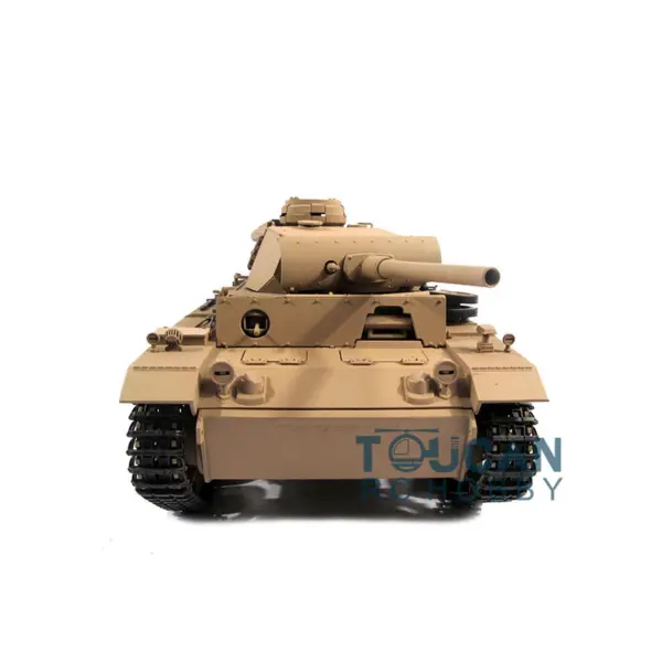 Mato 100% Metal 1/16 German Panzer III BB Shooting RTR Radio Control Tank Ready-To-Run 1223 2.4G Main Board Charger Receiver 360Degrees