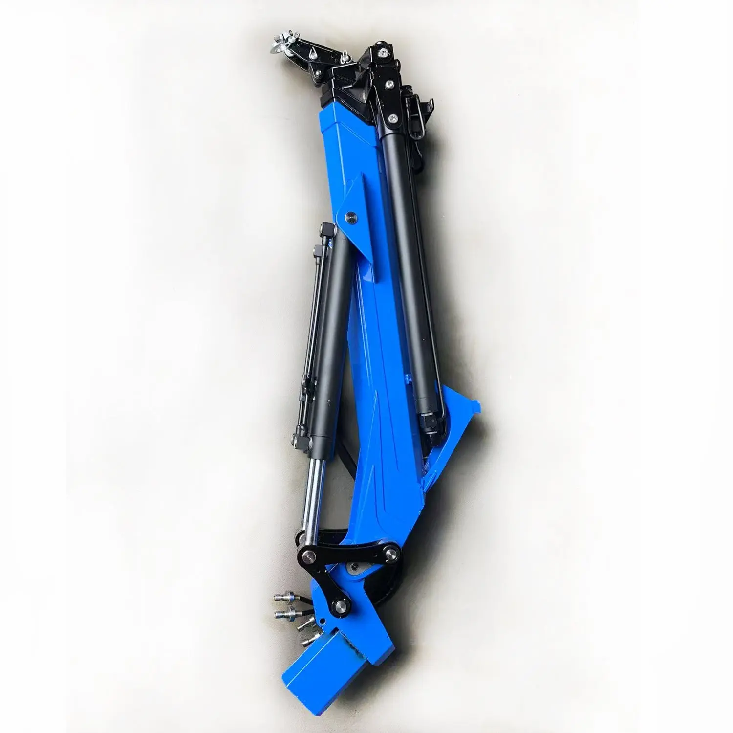 Metal Fly Jib Arm Crane for 1/14 RC Hydraulic Dumper Car Radio Controlled Tipper Tractor Truck DIY Model Vehicles 770S R620 3363