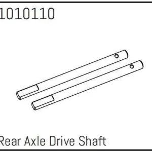 Rear Axle Drive Shaft - PRO Crawler 1:18 (2)