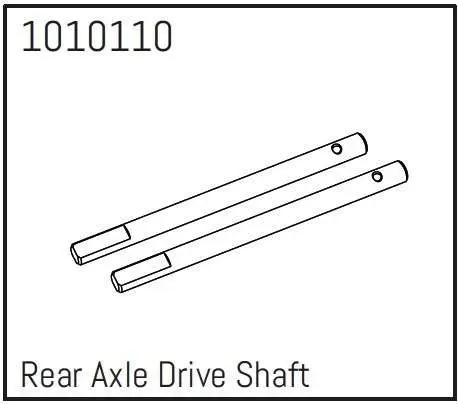 Rear Axle Drive Shaft - PRO Crawler 1:18 (2)