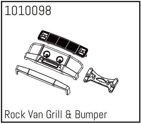 Rock Van Grill & Bumper - PRO Crawler 1:18