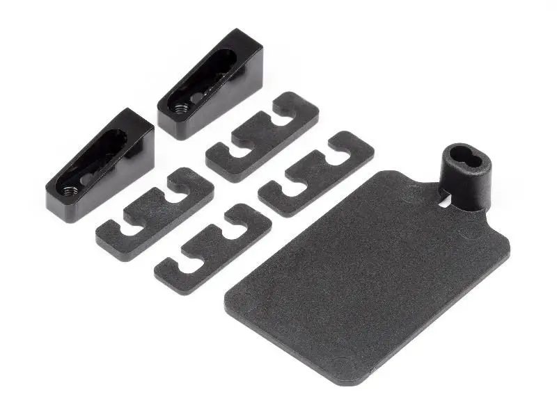 SERVO/RECEIVER MOUNT SET