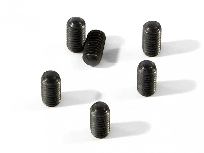 SET SCREW M4x8mm (ROUND POINT/6pcs)