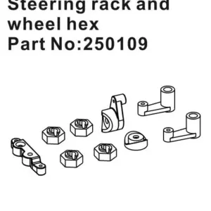 Steering Rack & Wheel Hex Hubs