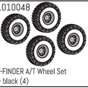 T-FINDER A/T Wheel Set - black (4)