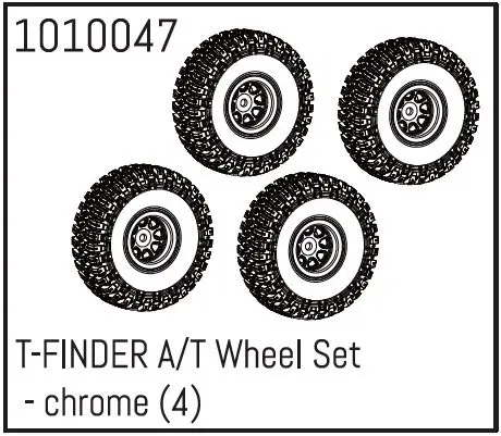 T-FINDER A/T Wheel Set - chrome (4)