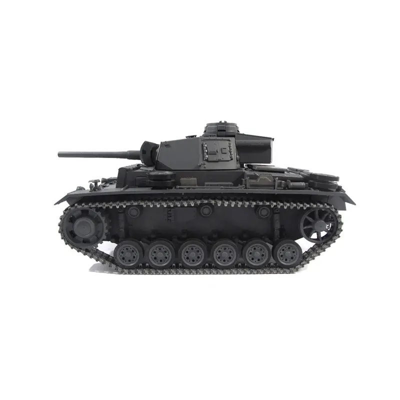 Mato 100% Metal 1/16 German Panzer III BB Shooting RTR Radio Control Tank Ready-To-Run 1223 2.4G Main Board Charger Receiver 360Degrees