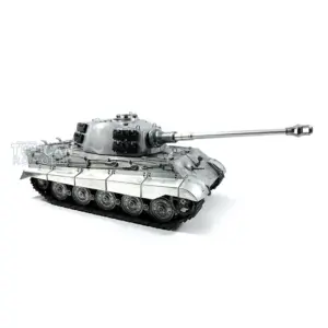 Mato 100% Metal 1/16 Scale German King Tiger KIT RC Tank 1228 Model BB Shooting Ver or Infrared Combating Ver with Barrel Recoil