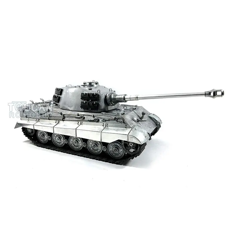 Mato 100% Metal 1/16 Scale German King Tiger KIT RC Tank 1228 Model BB Shooting Ver or Infrared Combating Ver with Barrel Recoil