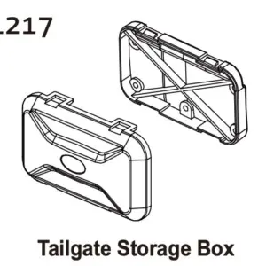 Tailgate Storage Box cr4.4 Patrol