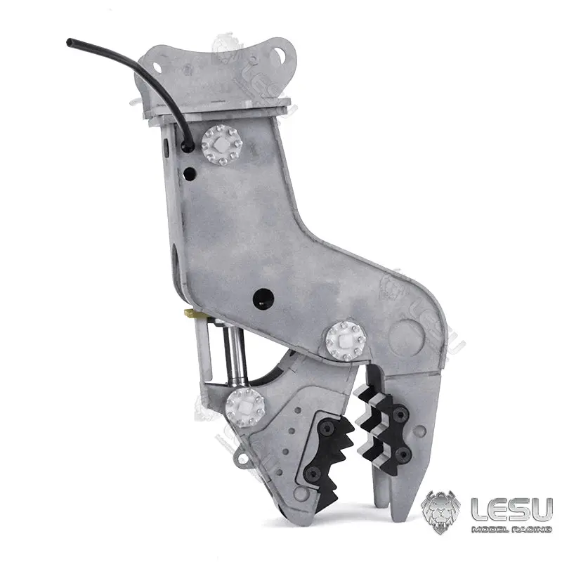LESU 1/14 RC Model Metal Hydraulic Aoue ET30H Wheeled Excavator Digger Quick Coupler Openable Bucket Small Bucket