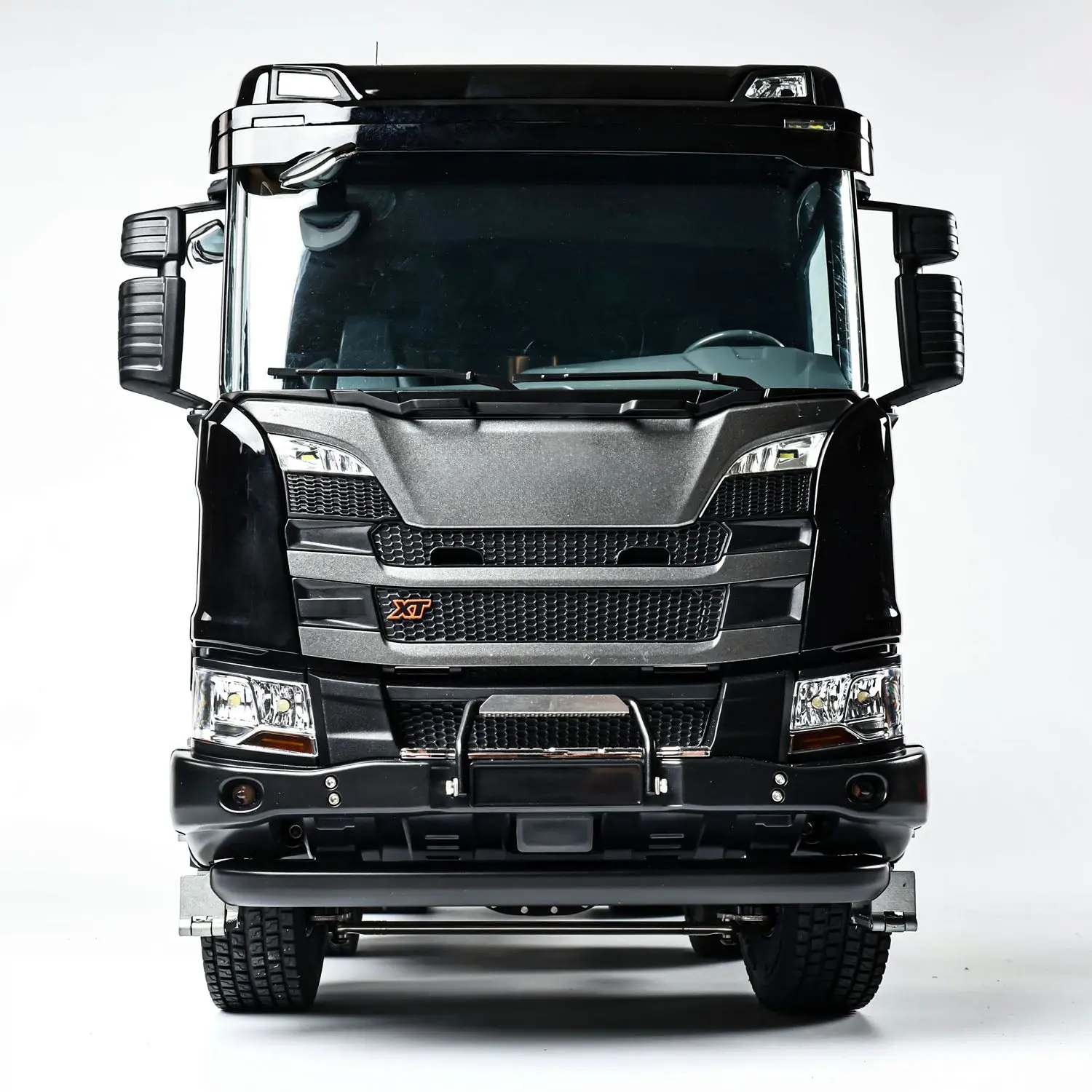 Double E 1/14 8X8 Remote Control Hydraulic Dump Truck 2Speed RC Model Tipper Metal Chassis Differential Lock FLYSKY ST8 Radio