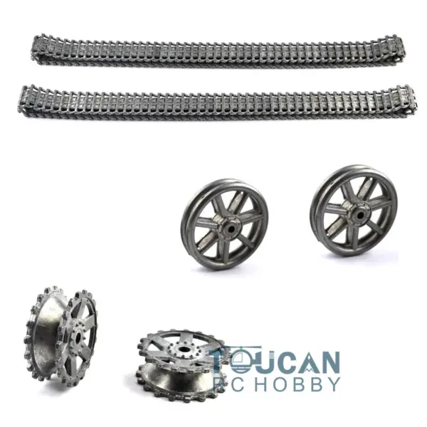 Henglong 1/16 Scale German Panzer IV F 3858 IV F2 3859 RC Tank Remote Control Model Metal Idlers Sprockets Road Wheels Tracks