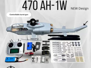 Roban AH-1 Cobra 470 Size Scale Helicopter – RTF
