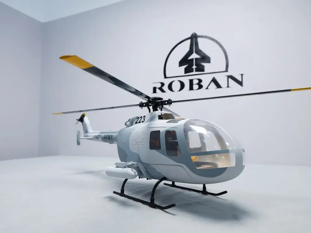 Roban BO-105 450 Size Scale Helicopter – RTF