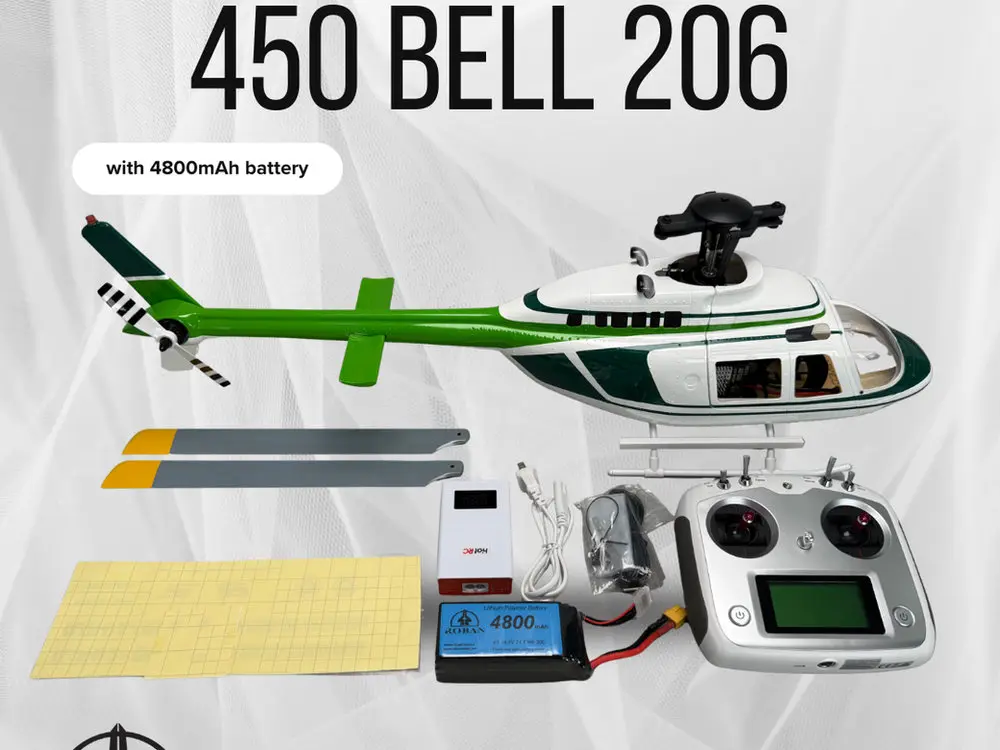 Roban Bell 206 Thai Police 450 Size Scale Helicopter – RTF
