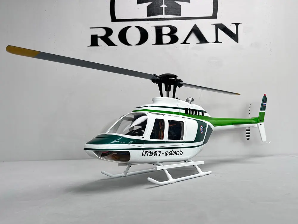 Roban Bell 206 Thai Police 450 Size Scale Helicopter – RTF