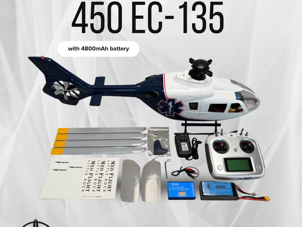 Roban EC-135 450 Size Scale Helicopter – RTF