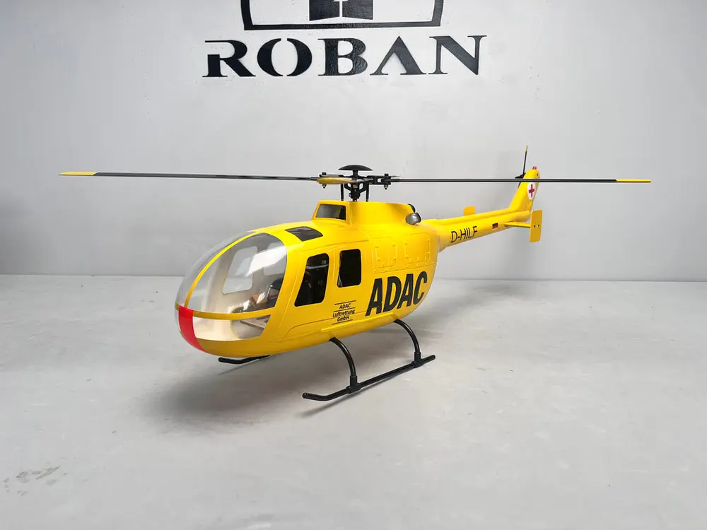 Roban BO-105 ADAC 450 Size Scale Helicopter – RTF