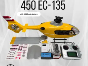 Roban EC-135 ÖAMTC 450 Size Scale Helicopter – RTF