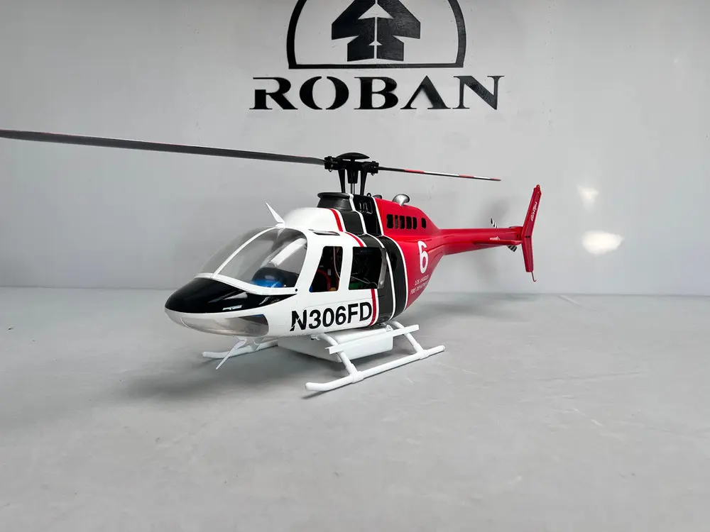 Roban Bell 206 Air Ops 470 Size Scale Helicopter – RTF