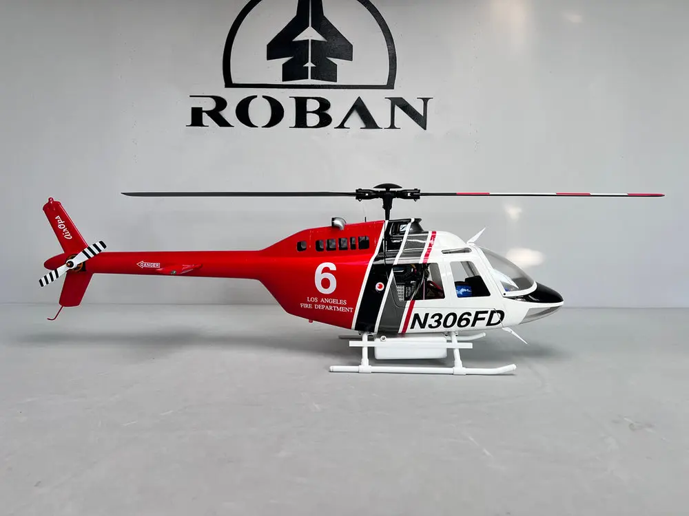 Roban Bell 206 Air Ops 470 Size Scale Helicopter – RTF
